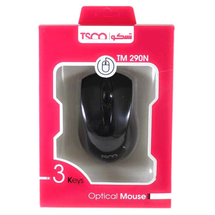 موس سیم دار تسکو مدل TM-290N با گارانتی