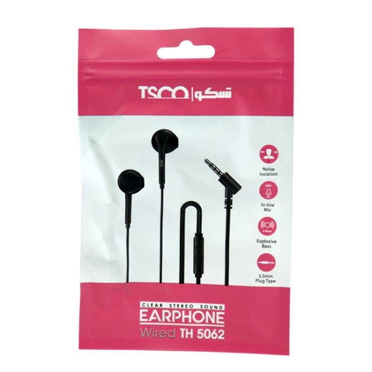 هندزفری تسکو مدل TSCO TH 5062 با گارانتی